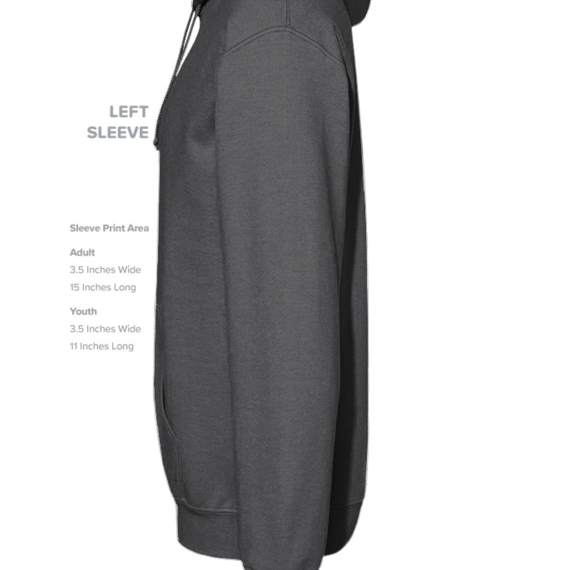 DARK GRY HEATHER - SLEEVE_LEFT