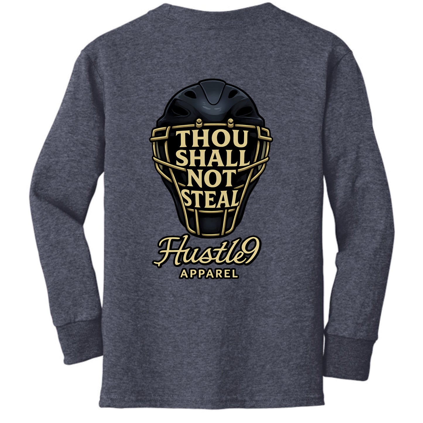 Heather Navy - BACK