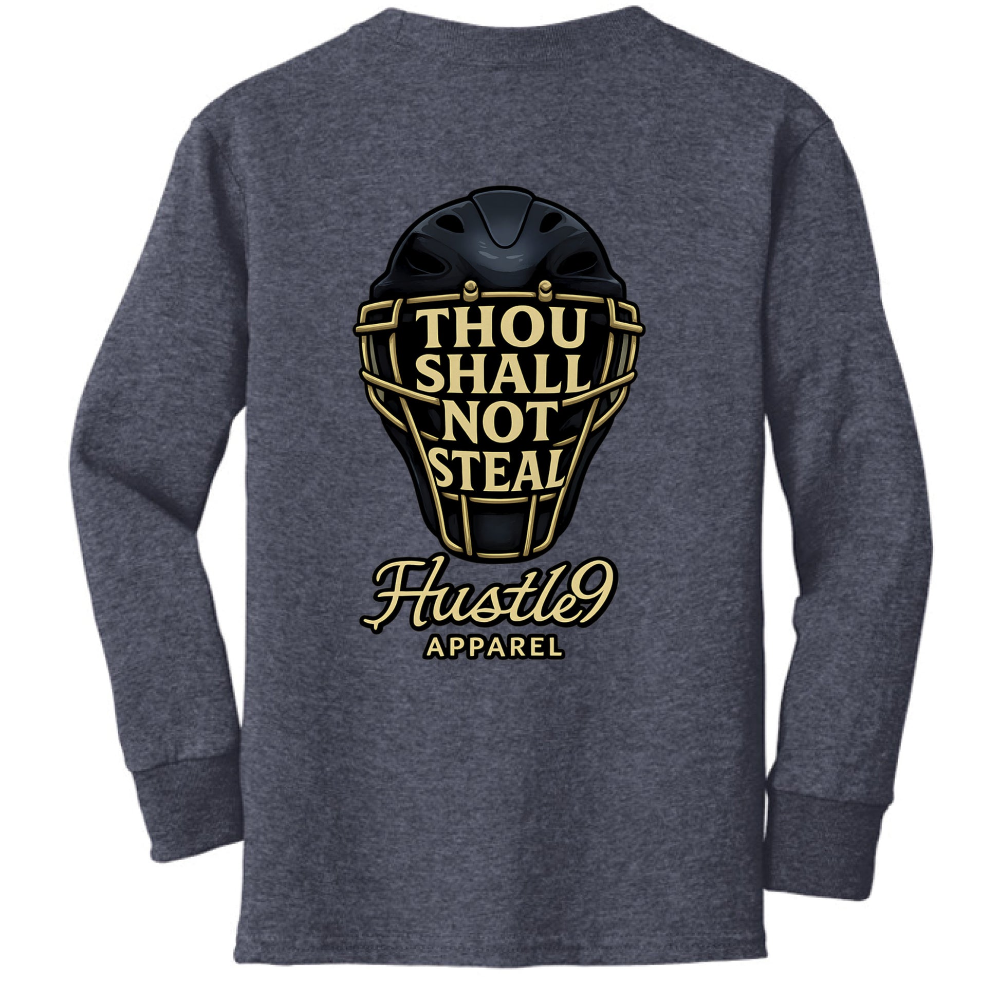 Heather Navy - BACK