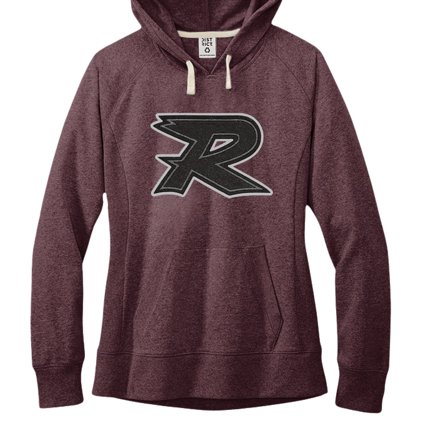 Maroon Heather - FRONT