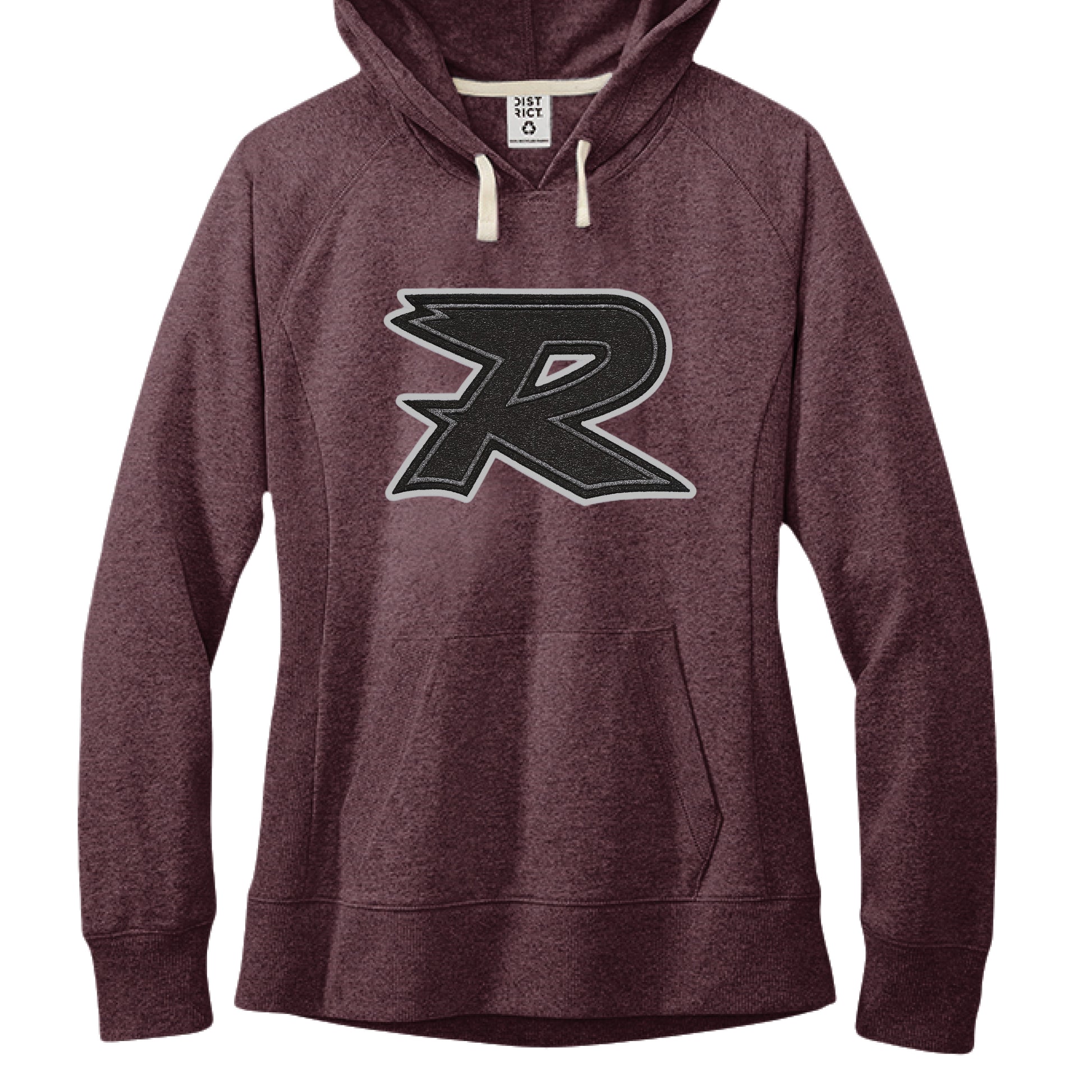 Maroon Heather - FRONT