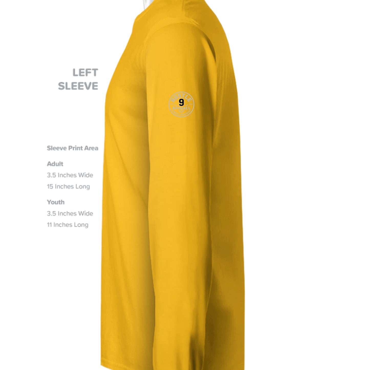 SP ATHLETIC GOLD - SLEEVE_LEFT