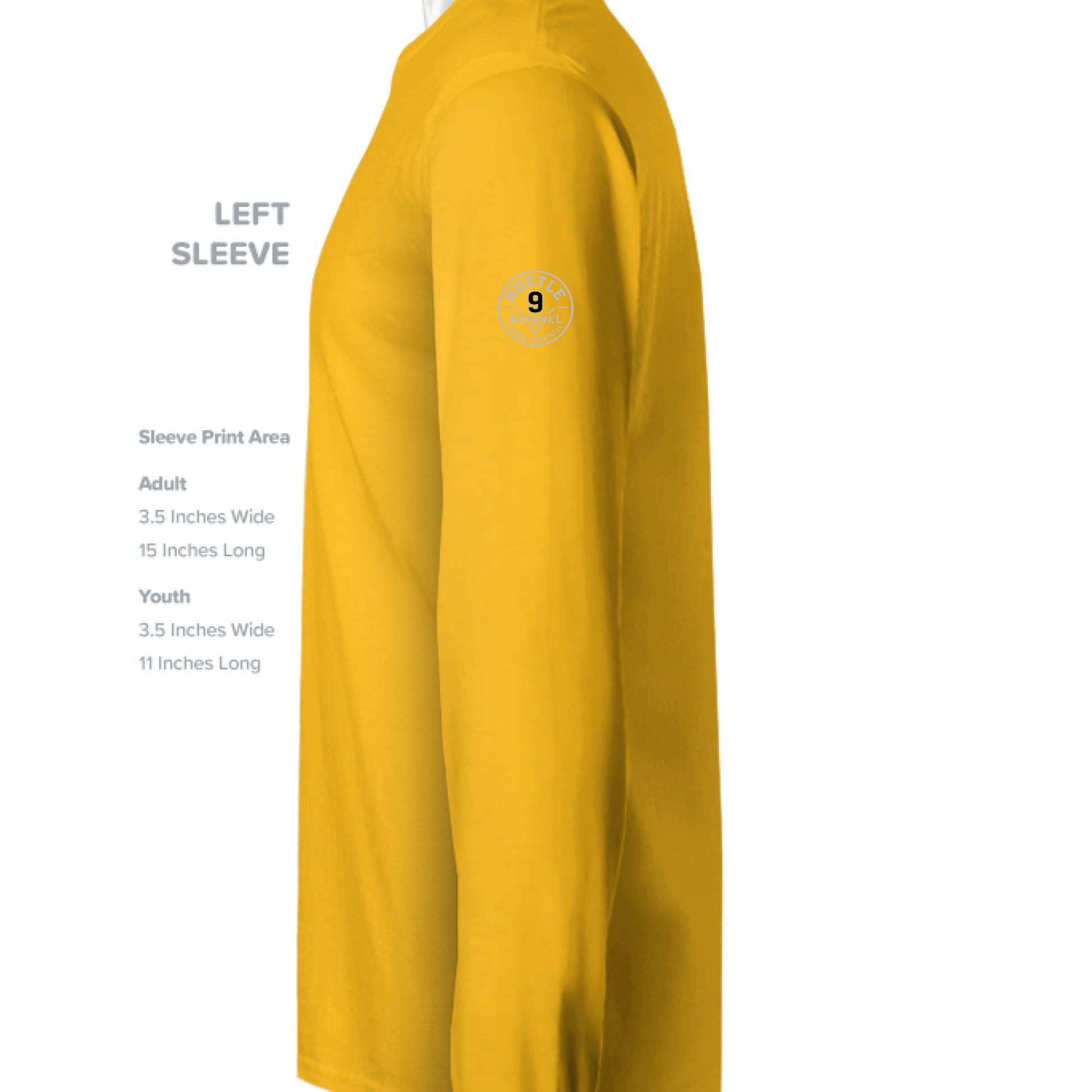 SP ATHLETIC GOLD - SLEEVE_LEFT
