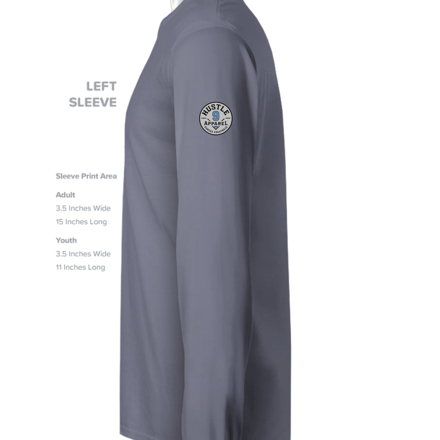 True Navy Hthr - SLEEVE_LEFT