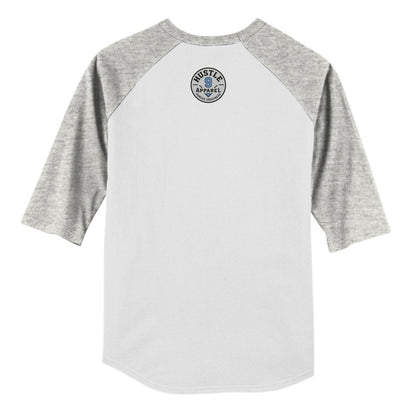 WHITE / HEATHER GREY - BACK