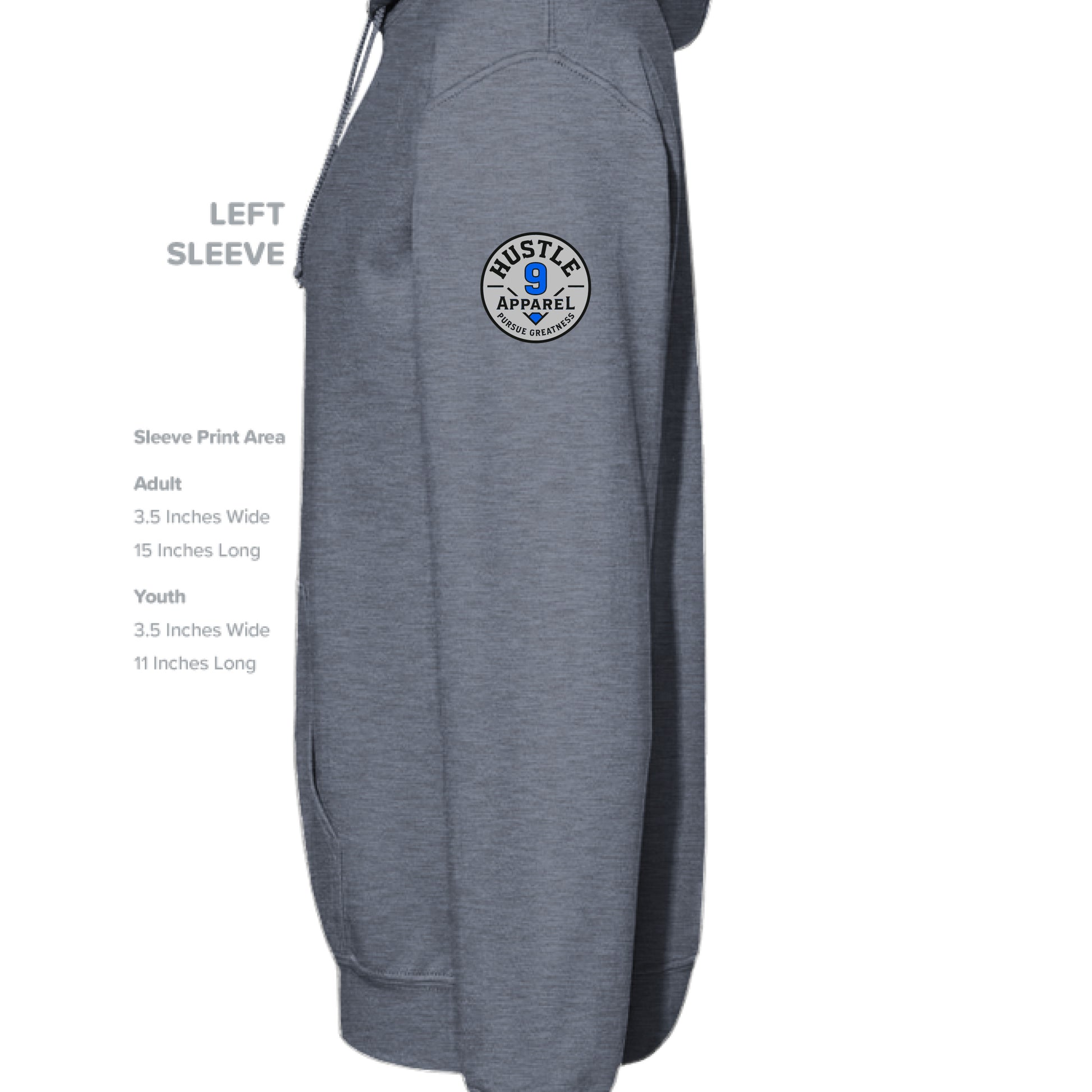 Heathered Navy - SLEEVE_LEFT