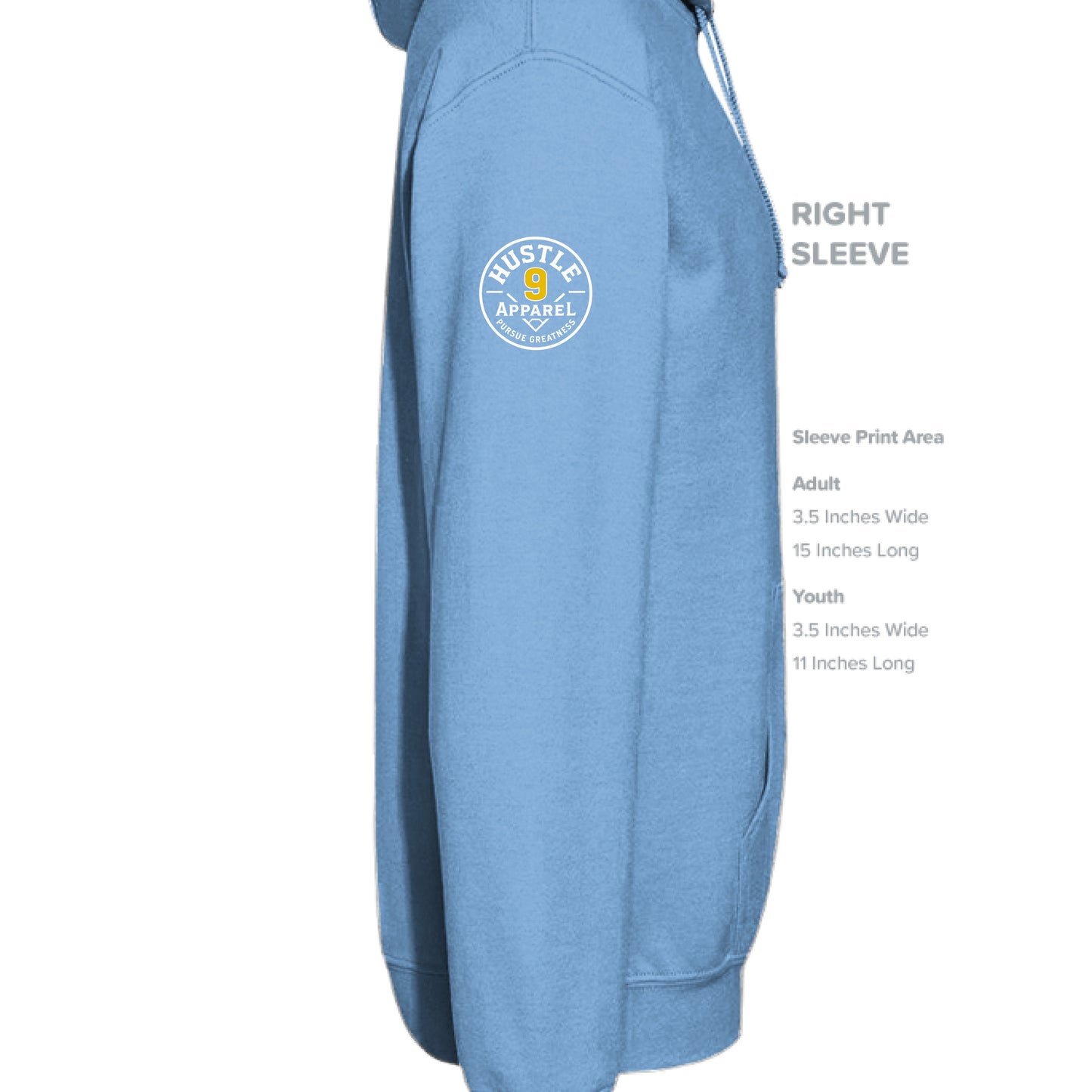 CAROLINA BLUE - SLEEVE_RIGHT